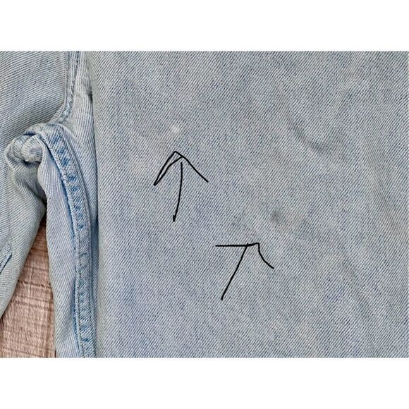 Faded Glory Relaxed Fit High Rise Light Wash Blue Jeans sz 18 - Picture 11 of 13